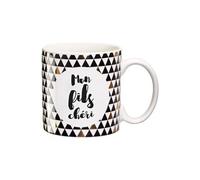 Mug Draeger Black and Gold Mon Fils Chéri Multicolore G