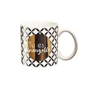 Mug Draeger Black and Gold Tu Es Incroyable G