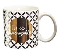 Mug Draeger Black and Gold Tu Es Incroyable G