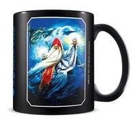 Pyramid International Tasse Donjons et Dragons 325 ml céramique noire – Cadeau – Produit officiel