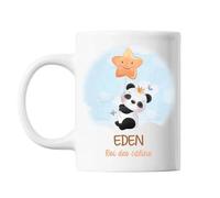 Mug - Eden - Bébé Panda Roi Des Câlins - Céramique - 325 Ml - Lave-Vaisselle Et Micro-Onde