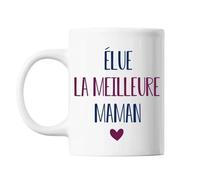 Mug Élue La Meilleure Maman Tasse Cadeau Personnalisé