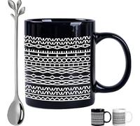 Mug « Embrasse-moi le cul », Mug à message cryptique, Mugs minimaliste humoristique pour adultes | Tasse à café 325 ml et 445 ml | Cadeau sarcastique pour homme, femme, pour lui ou pour elle (#A-15OZ)