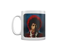 Pyramid International – Tasse en céramique Jimi Hendrix Both Sides of the Sky 315 ml (11 oz) blanc