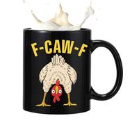 Mug En Céramique,350 ml Céramique Décoration De Nouveauté,Tasses À Café Drôles Sur Le Thème Des Poules Pour Halloween - Pour Femmes Et Hommes, Pour Anniversaire, Noël, Pour La Maison, Le Bar, Le Burea
