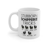 Mug En Céramique Astuces De Schipperke Têtu, Schipperke, Propriétaire Amoureux Passionné Tasse En Céramique Fun Mug À Thé Joli Tasse A Cafe Pour Café Thé Femmes 330Ml