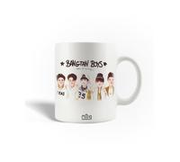 Mug en Céramique - Bangtan Garçons - BTS - 30 ompatible Lave-Vaisselle - Blanc