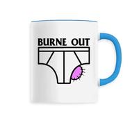 Mug en Céramique ""Burne Out"" - Tasse originale en céramique - Confectionné en France