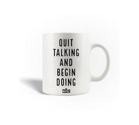 Mug En Céramique Citation Quit Talking And Begin Doing