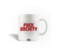 Mug En Céramique Fuck Society Mr Robot Rouge