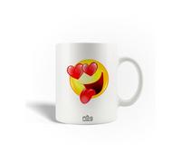Mug En Céramique Image De Emoji Amour