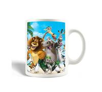 Mug en céramique - MANIACASE - Madagascar Anime - Blanc - 30 ompatible micro-ondes et lave-vaisselle
