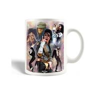 Mug en céramique - MANIACASE - Michael Jackson the King - blanc - 30 ompatible lave-vaisselle