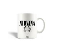 Mug En Céramique Nirvana Groupe De Pop Logo Noir