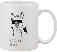 Mug en céramique No Drama Llama bnft