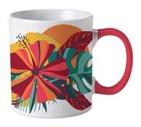 Mug en céramique paradis exotique (30cl) - - ALTOBUY Blanc