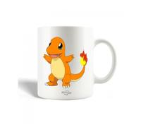 Mug en Céramique - Pokémon - Salamèche - 30cl - Compatible Lave-Vaisselle - Blanc