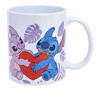 Stor S.L. – Tasse en céramique Stitch – 325 ml – Coffret cadeau Stitch & Angel