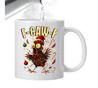 Mug En Forme De Coq | Récipient à Boire en Céramique de 350ml avec un Design de Poulet,Tasse à Eau pour Hommes - Pour Vin, Jus, Bière, Lait, Femmes, Amis, Vacances, Anniversaire, Noël, Saint-Valentin,