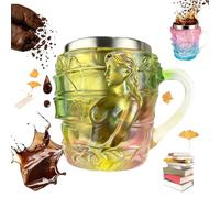 Mug en forme de livre - Tasse fantaisie 3D en forme de livre, fabriquée à la main, excellente femme, lectrice, bibliothécaire, écrivain, rat de bibliothèque, amatrices de lecture, anniversaire, Noël