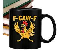 Mug En Forme De Poulet | 325ml Tasses à Café en Céramique | Tasses À Boire Pour Halloween | Pour Vin, Jus, Bière, Salle à Manger, Enseignants, Étudiants, Bureau, Restaurant, Hôtel, Noël, Halloween,