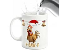 Mug en Forme de Poulet | Céramique Nouveauté pour Boisson | Mug à Boire | pour Hommes et Femmes Maison Travail Routine Matinale Moments de Détente Loisirs du Weekend Anniversaire