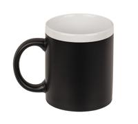 Mug en grès avec craie blanche Out of the Blue