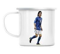 Mug en métal émaillé Diego maradona 10 football Blanc G