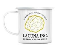 Mug en métal émaillé Lacuna inc. Geek jeux video Blanc G