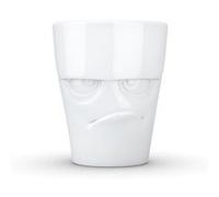 FIFTYEIGHT 3D Mug en porcelaine t018101 Grummelig 12 x 10 x 10 cm Blanc