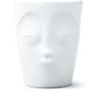 FIFTYEIGHT PRODUCTS Gobelet à anse Küssend porcelaine 350 ml blanc fabriqué en Allemagne
