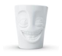 FIFTYEIGHT 3D Tasse Witzig en porcelaine 350 ml blanche fabriquée en Allemagne