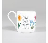 Mug en porcelaine anglaise The Lord Bless You (printemps)