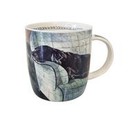 Mug en porcelaine Buddy le chien par Alex Clark BLANC