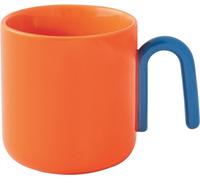 Mug en porcelaine Creative Coloured Orange