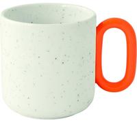 Mug en porcelaine Creative Coloured White Orange