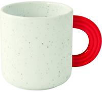 Mug en porcelaine Creative Coloured White Red