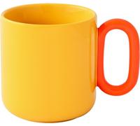 Mug en porcelaine Creative Coloured Yellow