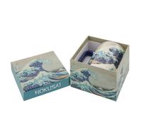 Mug en porcelaine Enesco «La Grande Vague de Kanagawa» - 11 cm, avec coffret cadeau