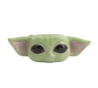 Mug en porcelaine The Mandalorian Child Grogu Baby Yoda - Officiellement licencié Star Wars, 300ml, Cadeau pour fans de Star Wars, Vert