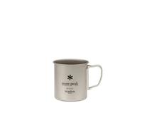 Mug en titane simple paroi Snow Peak 600 Argenté 600 ml