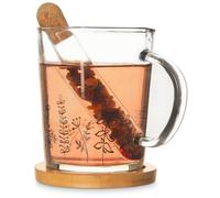Mug en verre LOUKA avec infuseur 400 ml 3 pcs.