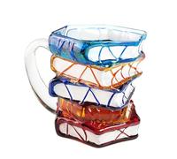Mug En Verre Pour Le Café Tasse Colorée Résistante à la Chaleur