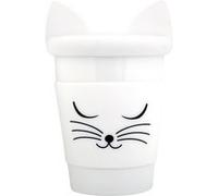 Pylones Mug et couvercle Trophy Mug Chat blanc