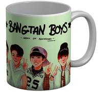 Mug - FABULOUS BIJOUX - BTS Happy 1st Anniversary - Céramique - Blanc - Rond