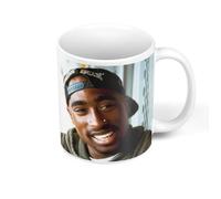 Mug - FABULOUS BIJOUX - Tupac Shakur - Céramique - Vintage - Compatible lave-vaisselle