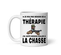 Mug Faisan chasse humour chasseur pas besoin thérapie Tasse chasse