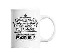 Mug Femme Psychologue ministère magie | Tasse blanche