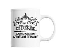 Mug Femme Secrétaire de mairie ministère magie | Tasse blanche