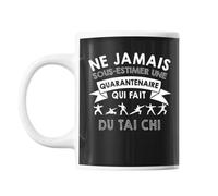 Mug Femme Tai Chi Quarantenaire Tasse Cadeau Personnalisé